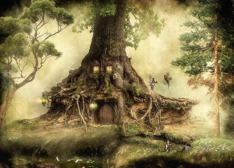 Elven Garden Architecture