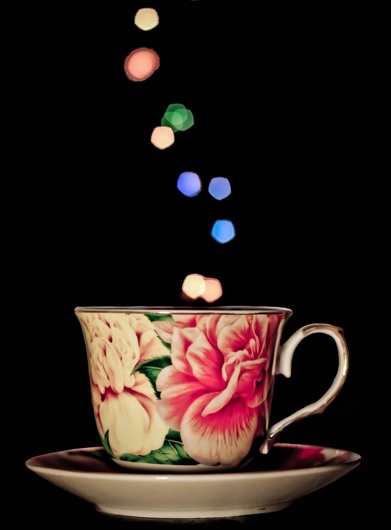 Teacup Bird Feeder